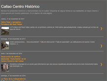 Tablet Screenshot of callaocentrohistorico.com